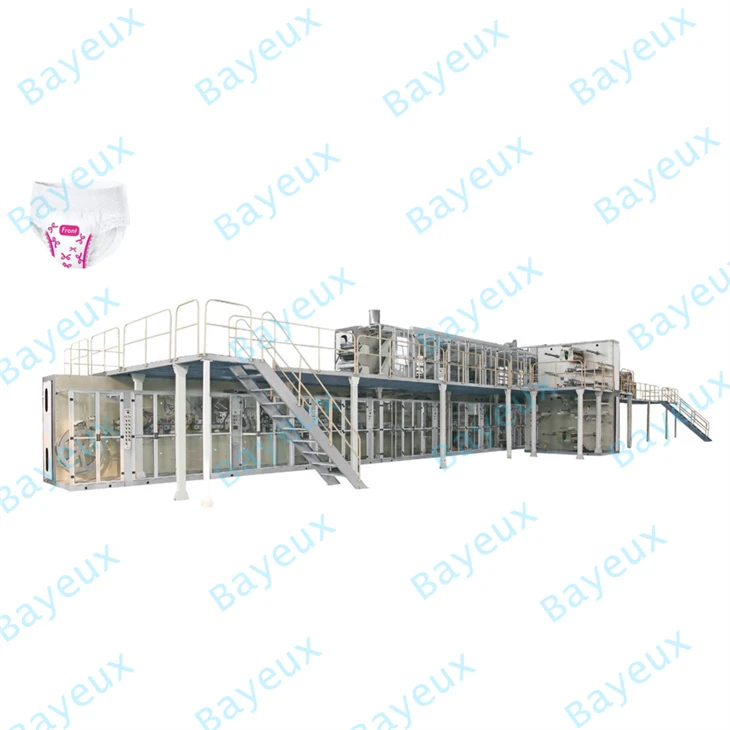 Máy làm quần kinh nguyệt toàn phần cho bé gái