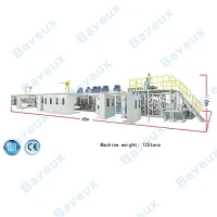 Dây chuyền sản xuất tã dành cho người lớn