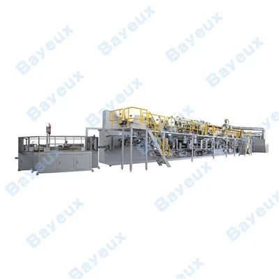 Dây chuyền sản xuất tã dành cho người lớn hoàn toàn bằng servo
