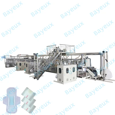 Máy làm băng vệ sinh toàn phần cho bé gái bằng servo